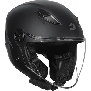 Imagem 4 de Capacete Race Tech Play Monocolor - Preto Fosco (Aberto)
