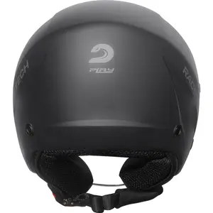 Imagem 8 de Capacete Race Tech Play Monocolor - Cinza Titânio Fosco (Aberto)