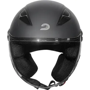 Imagem 9 de Capacete Race Tech Play Monocolor - Cinza Titânio Fosco (Aberto)