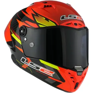 Imagem 4 de Capacete LS2 Thunder Carbon GP Fire - Vermelho/Preto