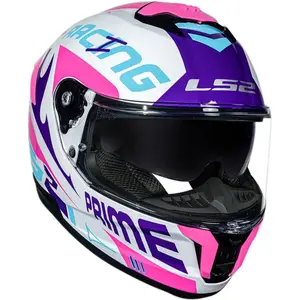 Imagem 4 de Capacete LS2 Stream 2 Race - Azul/Branco
