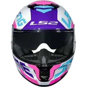 Imagem 7 de Capacete LS2 Stream 2 Race - Azul/Branco