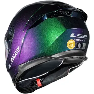 Imagem 6 de Capacete LS2 Stream 2 Chamaleon - Azul/Roxo/Verde