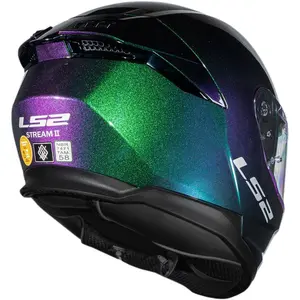 Imagem 7 de Capacete LS2 Stream 2 Chamaleon - Azul/Roxo/Verde