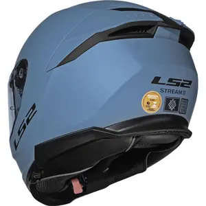 Imagem 7 de Capacete LS2 Stream 2 Monocolor - Azul Misty