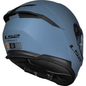 Imagem 8 de Capacete LS2 Stream 2 Monocolor - Azul Misty