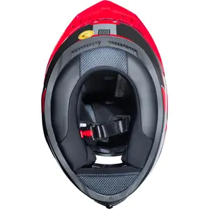 Imagem 7 de Capacete LS2 Vigo Vision - Cinza/Vermelho