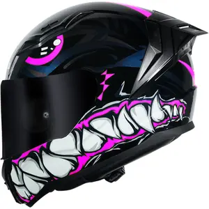 Imagem 1 de Capacete LS2 Vigo Sarbul - Preto/Rosa