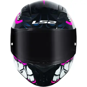 Imagem 5 de Capacete LS2 Vigo Sarbul - Preto/Rosa