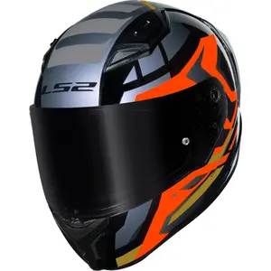 Imagem 4 de Capacete LS2 Vigo Spinn - Prata/Preto