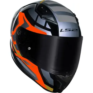 Imagem 5 de Capacete LS2 Vigo Spinn - Prata/Preto