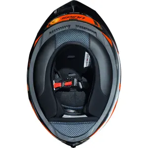 Imagem 9 de Capacete LS2 Vigo Spinn - Prata/Preto