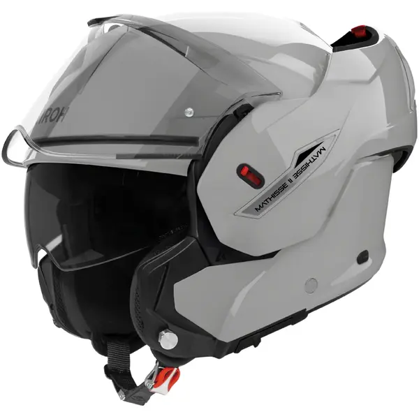 Capacete Airoh Mathisse Monocolor - Cinza Cement (Articulado
