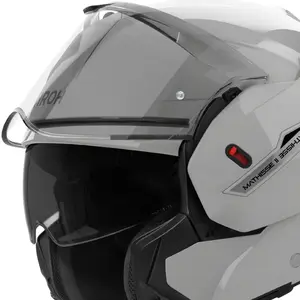 Imagem 5 de Capacete Airoh Mathisse Monocolor - Cinza Cement (Articulado)