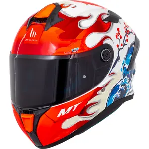 Imagem 2 de Capacete MT Targo S Yamanaka 2024 Japão A5 - Branco