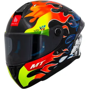 Imagem 2 de Capacete MT Targo S Yamanaka 2024 B7 - Preto