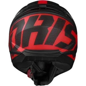 Imagem 10 de Capacete Norisk Razor Full - Preto/Vermelho Fosco
