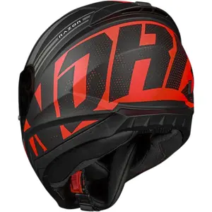 Imagem 8 de Capacete Norisk Razor Full - Preto/Vermelho Fosco