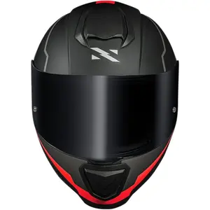 Imagem 7 de Capacete Norisk Razor Full - Preto/Vermelho Fosco