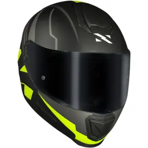 Imagem 5 de Capacete Norisk Razor Full - Preto/Amarelo Fosco