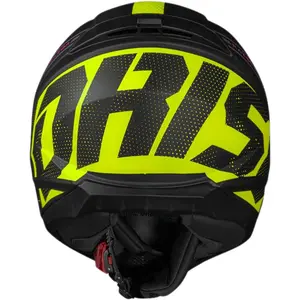 Imagem 10 de Capacete Norisk Razor Full - Preto/Amarelo Fosco