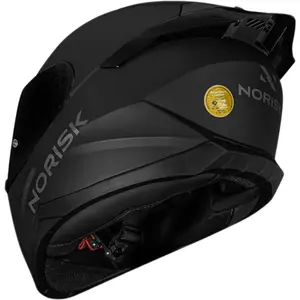 Imagem 7 de Capacete Norisk Razor Monocolor Black Edition - Preto Fosco