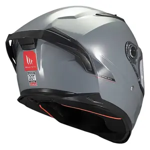 Imagem 5 de Capacete MT Braker SV Solid A12 - Cinza