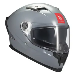 Imagem 7 de Capacete MT Braker SV Solid A12 - Cinza