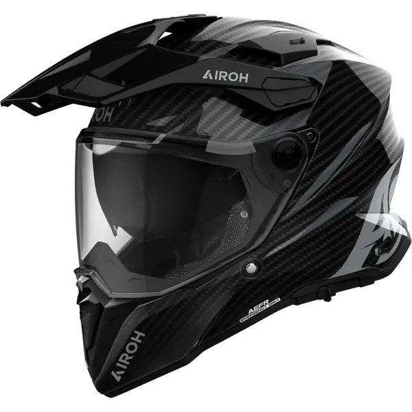 Imagem 1 de Capacete Airoh Commander 2 Carbon Monocolor - Preto