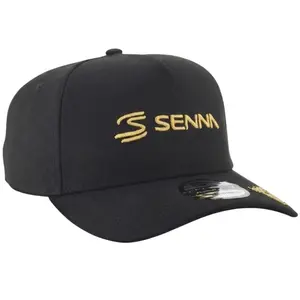Imagem 3 de Boné New Era 9Forty A-Frame Senna - Preto/Dourado