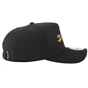 Imagem 4 de Boné New Era 9Forty A-Frame Senna - Preto/Dourado