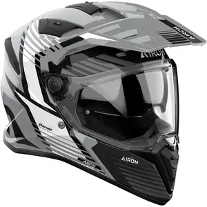 Imagem 2 de Capacete Airoh Bandit Spicy - Cinza