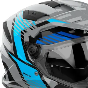 Imagem 4 de Capacete Airoh Bandit Spicy - Azul