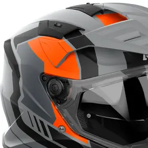 Imagem 4 de Capacete Airoh Bandit Horn - Laranja Fosco
