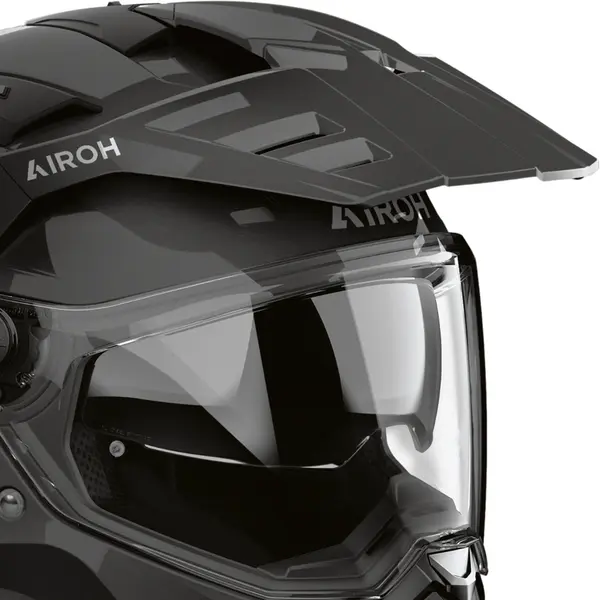 Capacete Airoh Bandit Monocolor - Cinza Escuro - Grid Motors