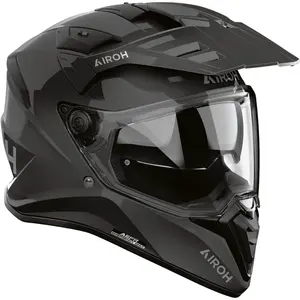 Imagem 2 de Capacete Airoh Bandit Monocolor - Cinza Escuro