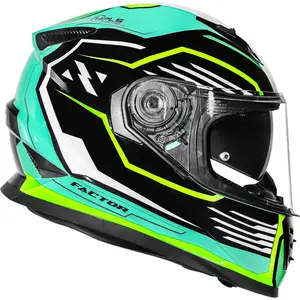 Imagem 2 de Capacete Norisk FF302 Soul II Factor - Preto/Amarelo