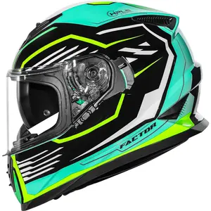 Capacete Norisk FF302 Soul II Factor - Preto/Amarelo