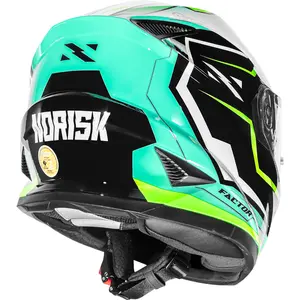 Imagem 5 de Capacete Norisk FF302 Soul II Factor - Preto/Amarelo