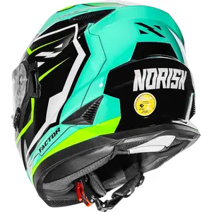 Imagem 6 de Capacete Norisk FF302 Soul II Factor - Preto/Amarelo