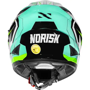 Imagem 9 de Capacete Norisk FF302 Soul II Factor - Preto/Amarelo