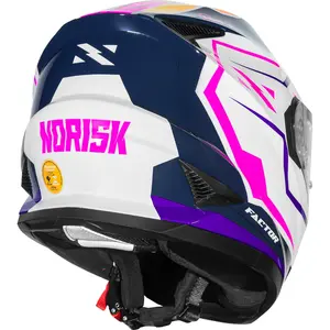 Imagem 8 de Capacete Norisk FF302 Soul II Factor - Branco/Rosa