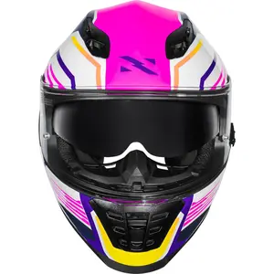 Imagem 5 de Capacete Norisk FF302 Soul II Factor - Branco/Rosa