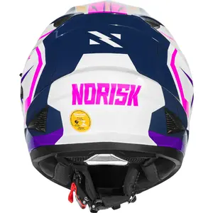 Imagem 9 de Capacete Norisk FF302 Soul II Factor - Branco/Rosa