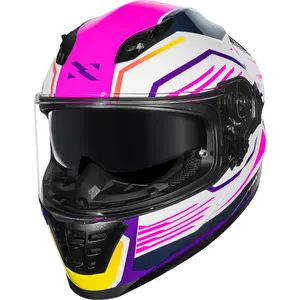 Imagem 3 de Capacete Norisk FF302 Soul II Factor - Branco/Rosa