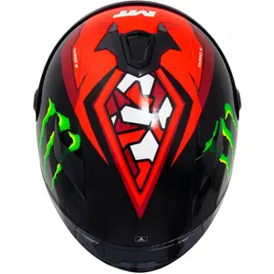 Imagem 4 de Capacete MT Targo S Piqueras B5 - Vermelho/Preto
