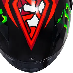 Imagem 8 de Capacete MT Targo S Piqueras B5 - Vermelho/Preto
