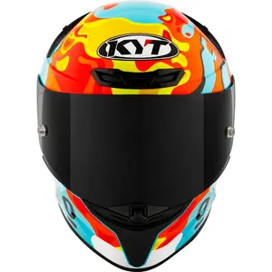 Imagem 4 de Capacete KYT TT Revo Leopard Aragon - Azul