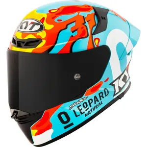 Imagem 3 de Capacete KYT TT Revo Leopard Aragon - Azul