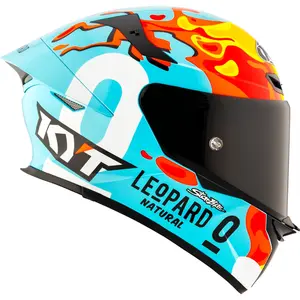 Imagem 2 de Capacete KYT TT Revo Leopard Aragon - Azul